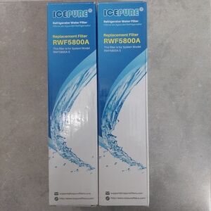 IcePure Lot of 2 Refrigerator Water Filter Replacement RWF5800A